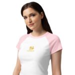 Women’s micro rib raglan baby tee