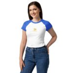 Women’s micro rib raglan baby tee